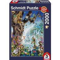 SCHMIDT SPIELE 57386 Im Tal der Wasserfeen, Puzzle 2.000 Teile von Schmidt Spiele