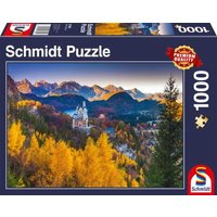 SCHMIDT SPIELE 57390 PUZZLE 1000 Teile - Herbstliches Neuschwanstein SCHMIDT SPIELE 57390 PUZZLE 1000 Teile - Herbstliches Neuschwanstein von Schmidt Spiele