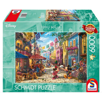 SCHMIDT SPIELE 57397 Erwachsenenpuzzle 6000 Teile Thomas Kinkade Studios: Disney Dreams Collection - Mickey und Minnie in Mexico SCHMIDT SPIELE 57397 Erwachsenenpuzzle 6000 Teile Thomas Kinkade Studios: Disney Dreams Collection - Mickey und Minnie in Mexico von Schmidt Spiele