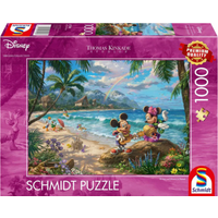 SCHMIDT SPIELE 57528 Erwachsenenpuzzle 1000 Teile Thomas Kinkade Studios: Disney Dreams Collection - Minnie & Mickey in Hawaii SCHMIDT SPIELE 57528 Erwachsenenpuzzle 1000 Teile Thomas Kinkade Studios: Disney Dreams Collection - Minnie & Mickey in Hawaii von Schmidt Spiele