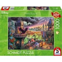 SCHMIDT SPIELE 58029 Erwachsenenpuzzle 1000 Teile - DISNEY Disney, Maleficent von Schmidt Spiele