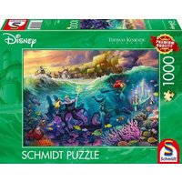 SCHMIDT SPIELE 58041 Puzzle 1000 Teile Disney, The Little Mermaid, Ursula von Schmidt Spiele