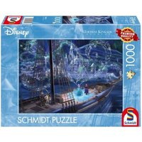 SCHMIDT SPIELE 58052 Erwachsenenpuzzle 1.000 Teile Thomas Kinkade Studios: Disney Dreams Collection - Frozen Love and Magic, Die Eiskönigin Liebe und Magie von Schmidt Spiele