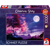 SCHMIDT SPIELE 58522 Puzzle 1000 Teile Sagenhafter Blick von Schmidt Spiele