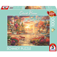 SCHMIDT SPIELE 58554 Puzzle 1000 Teile Morgenstille am See SCHMIDT SPIELE 58554 Puzzle 1000 Teile Morgenstille am See von Schmidt Spiele