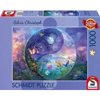 SCHMIDT SPIELE 58593 Puzzle 1000 Teile Yin & Yang, Fantastische Insektenwelt von Schmidt Spiele