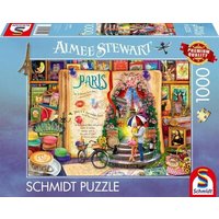 SCHMIDT SPIELE 58599 Erwachsenenpuzzle 1000 Teile Erinnerungen an Paris von Schmidt Spiele
