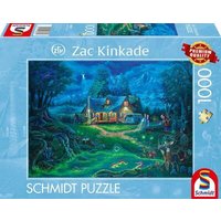 SCHMIDT SPIELE 58607 Puzzle 1000 Teile Das Spukhaus von Schmidt Spiele