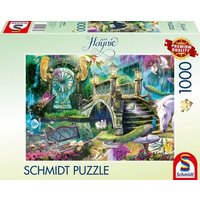 SCHMIDT SPIELE 58631 Puzzle 1000 Teile Der geheime Garten von Schmidt Spiele