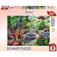 SCHMIDT SPIELE 58633 Puzzle 1000 Teile Viktorianisches Gewächshaus von Schmidt Spiele