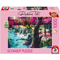 SCHMIDT SPIELE 58642 Erwachsenenpuzzle 1.000 Teile Redina Tili: Pfad der Fantasie von Schmidt Spiele