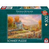 SCHMIDT SPIELE 58795 Puzzle 500 Teile Herbst in Apple Hill von Schmidt Spiele