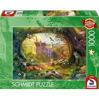 SCHMIDT SPIELE 58878 Puzzle 1000 Teile Märchenschloss im Waldzauber SCHMIDT SPIELE 58878 Puzzle 1000 Teile Märchenschloss im Waldzauber von Schmidt Spiele