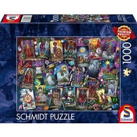 SCHMIDT SPIELE 58879 Puzzle 1000 Teile Geheimnisvolle Tarotkarten von Schmidt Spiele