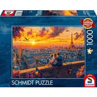 SCHMIDT SPIELE 58885 Puzzle 1000 Teile Pariser Dachgeflüster SCHMIDT SPIELE 58885 Puzzle 1000 Teile Pariser Dachgeflüster von Schmidt Spiele