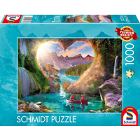 SCHMIDT SPIELE 59777 Puzzle 1000 Teile Ausblick mit Herz SCHMIDT SPIELE 59777 Puzzle 1000 Teile Ausblick mit Herz von Schmidt Spiele