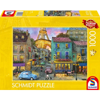 SCHMIDT SPIELE 59780 Puzzle 1000 Teile In den Straßen von Paris SCHMIDT SPIELE 59780 Puzzle 1000 Teile In den Straßen von Paris von Schmidt Spiele