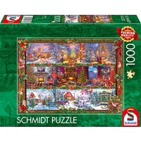 SCHMIDT SPIELE 59784 Puzzle 1000 Teile Fröhliche Weihnachtszeit SCHMIDT SPIELE 59784 Puzzle 1000 Teile Fröhliche Weihnachtszeit von Schmidt Spiele