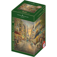 SCHMIDT SPIELE 59798 Holz-Puzzle 1000 Teile Malerisches Paris von Schmidt Spiele