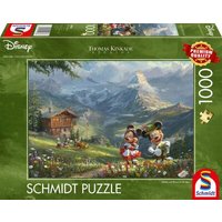 SCHMIDT SPIELE 59938 PU500T Puzzle 1000 Teile Mickey & Minnie in den Alpen SCHMIDT SPIELE 59938 PU500T Puzzle 1000 Teile Mickey & Minnie in den Alpen von Schmidt Spiele