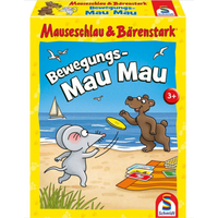 SCHMIDT SPIELE 75058 Mauseschlau & Bärenstark, Bewegungs-Mau Mau von Schmidt Spiele