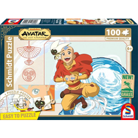 SCHMIDT SPIELE Kinderpuzzle 100 Teile 56554 Avatar, Der Herr der Elemente von Schmidt Spiele