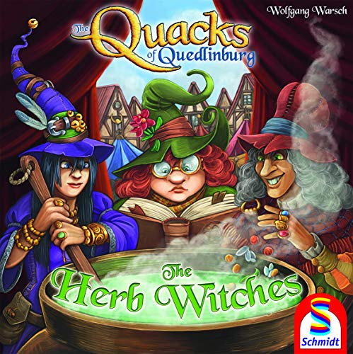 Schmidt, Quacks of Quedlinburg- Herb Witch, Board Game, Ages 10+, 2-5 Players, 45 Minutes Playing Time von Schmidt Spiele
