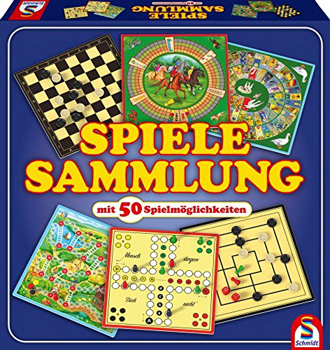 Schmidt 49112 - Spielesammlung mit 50 Spielen von Schmidt Spiele