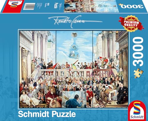 Schmidt Spiele 59270 Renato Casaro, So vergeht der Ruhm der Welt, 3000 Teile Puzzle von Schmidt Spiele