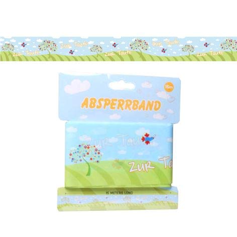 Schmidt Absperrband zur Taufe, 15m x 7,5 cm - Dekoband Schmidt Absperrband zur Taufe, 15m x 7,5 cm - Dekoband von Schmidt