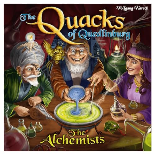 Schmidt, The Quacks of Quedlinburg: The Alchemists Expansion, Board Game, Ages 10+, 2-5 Players, 45 Minutes Playing Time von Schmidt Spiele