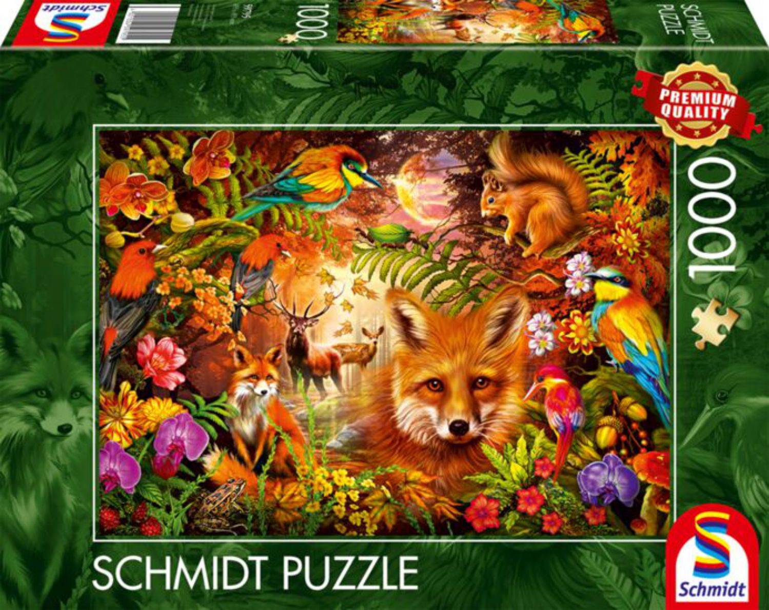 Schmidt Puzzle 1000 Pieces - Flowers, fur and feathers - Schmidt Puzzle 1000 Pieces - Flowers, fur and feathers - von Schmidt Spiele