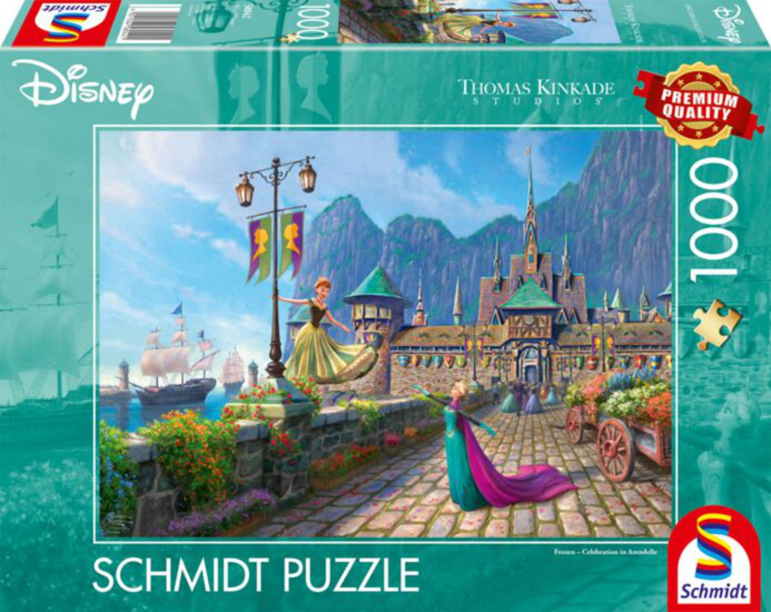 Schmidt Puzzle 1000 Teile - Disney Dreams Collection Frozen: Celebration in Aren... - Schmidt Puzzle 1000 Teile - Disney Dreams Collection Frozen: Celebration in Aren... - von Schmidt Spiele