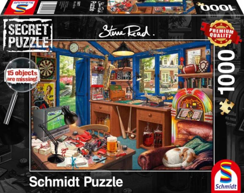 Schmidt Puzzle 1000 Teile - Secret Puzzle - Vaters Werkstatt - Schmidt Puzzle 1000 Teile - Secret Puzzle - Vaters Werkstatt - von Schmidt Spiele