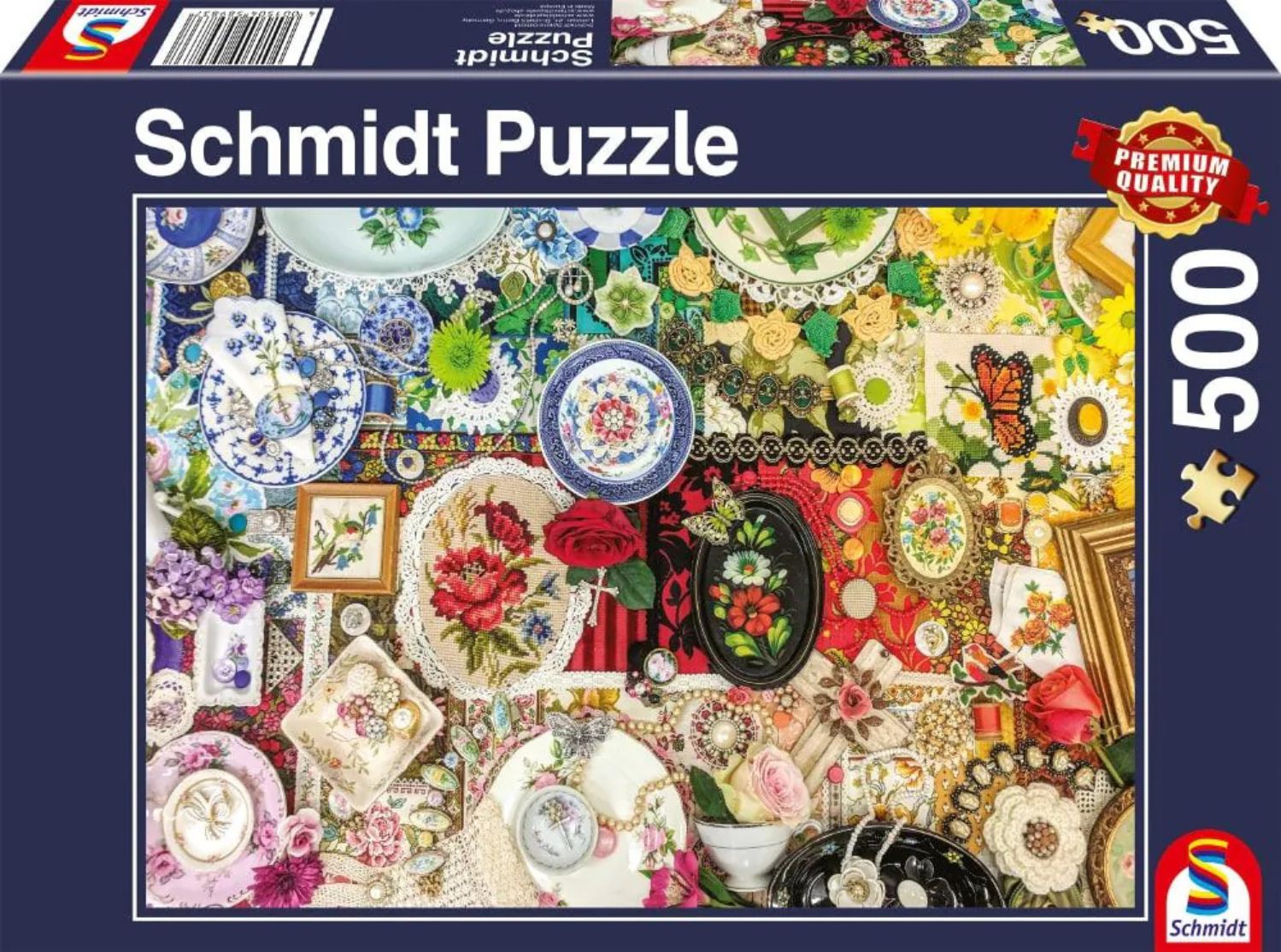 Schmidt Puzzle 500 Teile – Schmuckschätzchen - Schmidt Puzzle 500 Teile – Schmuckschätzchen - von Schmidt Spiele