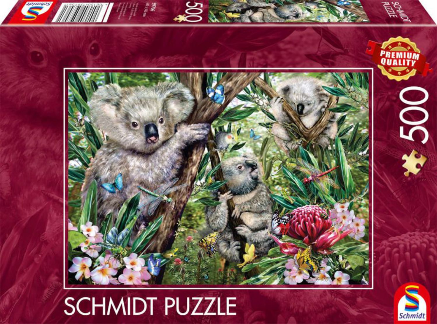 Schmidt Puzzle 500 Teile – Süße Koala-Familie - Schmidt Puzzle 500 Teile – Süße Koala-Familie - von Schmidt Spiele