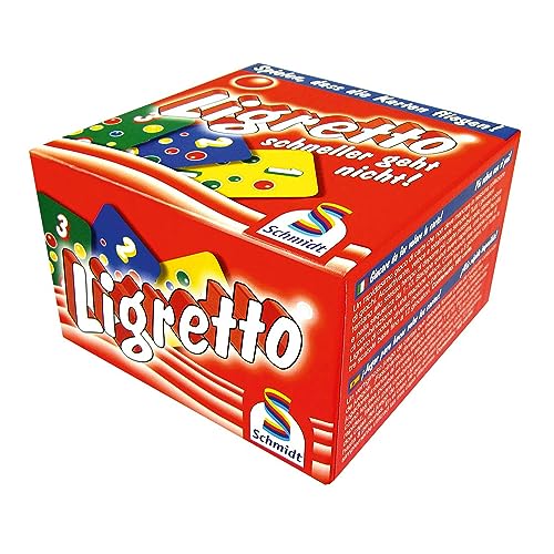 Schmidt Spiele 01301 - Ligretto rot, Kartenspiel von Schmidt Spiele