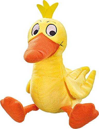 Schmidt Spiele 42190 Ente, Bekannt aus die Sendung mit der Maus, 25 cm Plüschfigur von Schmidt Spiele