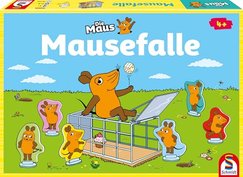 Schmidt Spiele 40505 Maus, Mausefalle, Kinderspiel, bunt von Schmidt Spiele