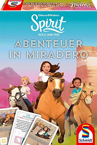 Schmidt Spiele 40601 Spirit, Abenteuer in Miradero, Spiel zur beliebten TV Serie, bunt von Schmidt Spiele