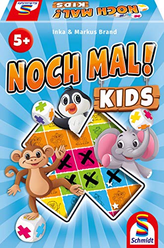 Schmidt Spiele 40610 Noch mal Kids, Kinderspiel, Würfelspiel von Schmidt Spiele