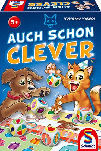 Schmidt Spiele 40625 Auch schon Clever, Würfelspiel für Kinder von Schmidt Spiele