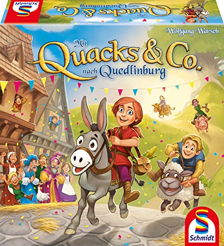 Schmidt Spiele 40630 Mit Quacks & Co. nach Quedlinburg, Kinderspiel zum Kennerspiel des Jahre 2018 von Schmidt Spiele