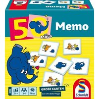 Schmidt Spiele 40664 - Die Maus, Elefanten-Memo, 50. Jubiläum Schmidt Spiele 40664 - Die Maus, Elefanten-Memo, 50. Jubiläum von Schmidt Spiele