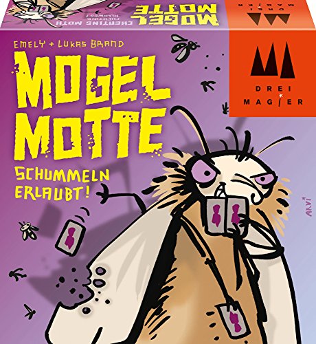 Schmidt Spiele 40862 Mogel Motte, Drei Magier Kartenspiel von Schmidt Spiele