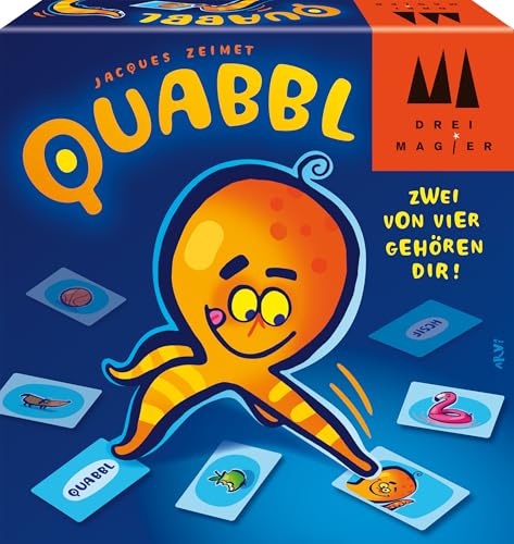 Schmidt Spiele 40898 Quabbl, DREI Magier Kartenspiel, Kinderkartenspiel, Mehrfarbig Schmidt Spiele 40898 Quabbl, DREI Magier Kartenspiel, Kinderkartenspiel, Mehrfarbig von Schmidt