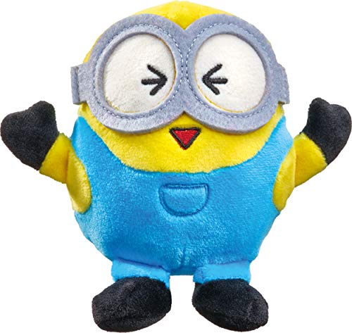 Schmidt Spiele 42726 Minions, lachender Bob, Plüschfigur, 14 cm, bunt von Schmidt Spiele