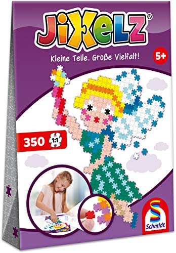 Schmidt Spiele 46134 Jixelz, Fee, 350 Teile, Kinder-Bastelsets, Kinderpuzzle, bunt von Schmidt Spiele