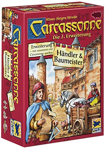Schmidt Spiele 48135 - Carcassonne, Händler und Baumeister, 2. Erweiterung von Schmidt Spiele