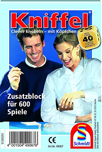 Schmidt Spiele 49067 - Kniffelblock von Schmidt Spiele